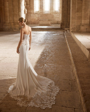 BUSTINO+GONNA SPOSA SOFT ROSA CLARA - ROSA CLARA' SOFT