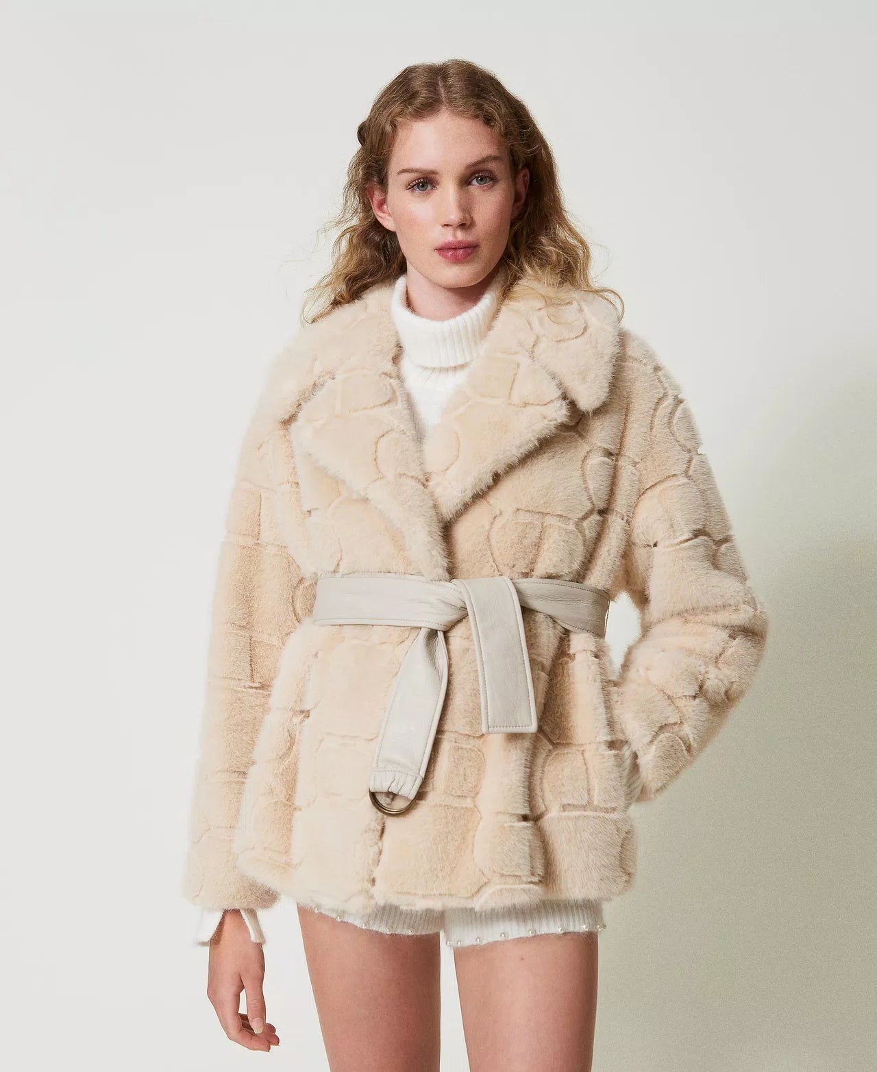 PELLICCIA+CINTURA - TWIN SET