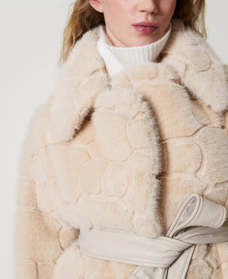PELLICCIA+CINTURA - TWIN SET
