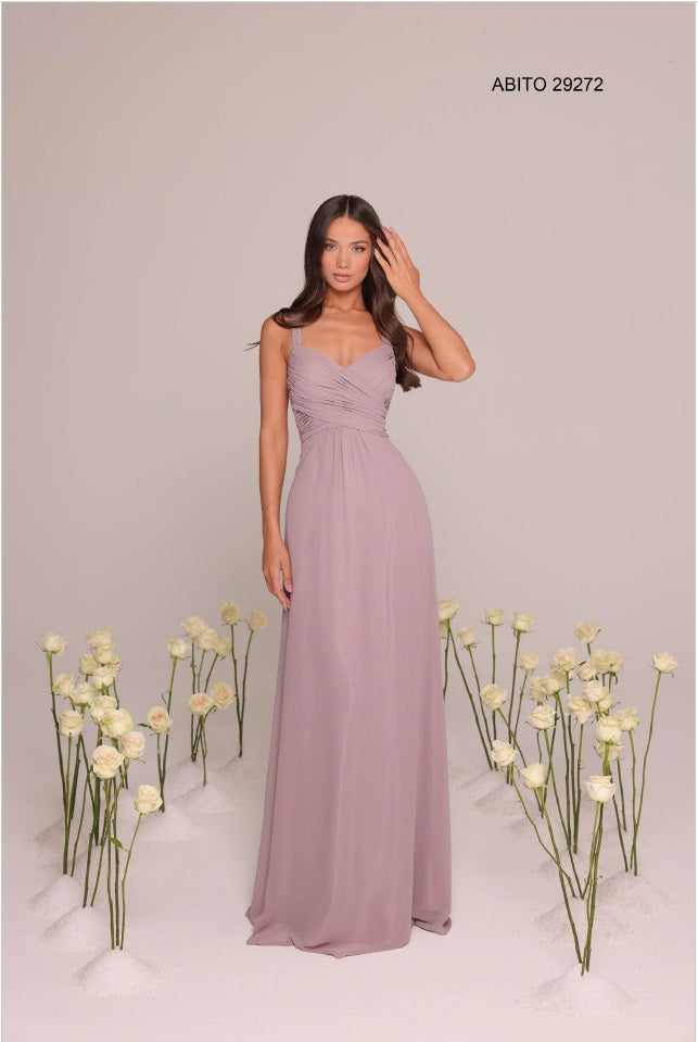 VESTITO C/STOLA - BIANCA BRANDI