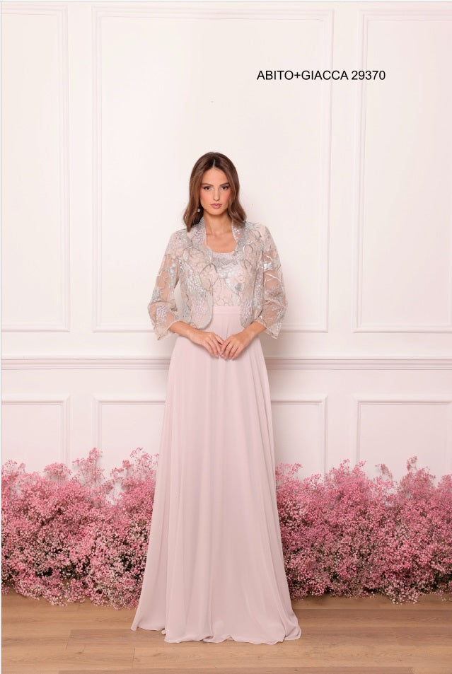 VESTITO+GIACCA BIANCA BRANDI – Gruppo Collu Abbigliamento