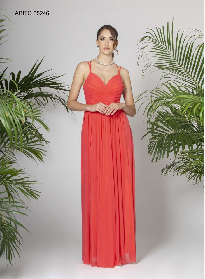 VESTITO C/STOLA - FABIANA FERRI