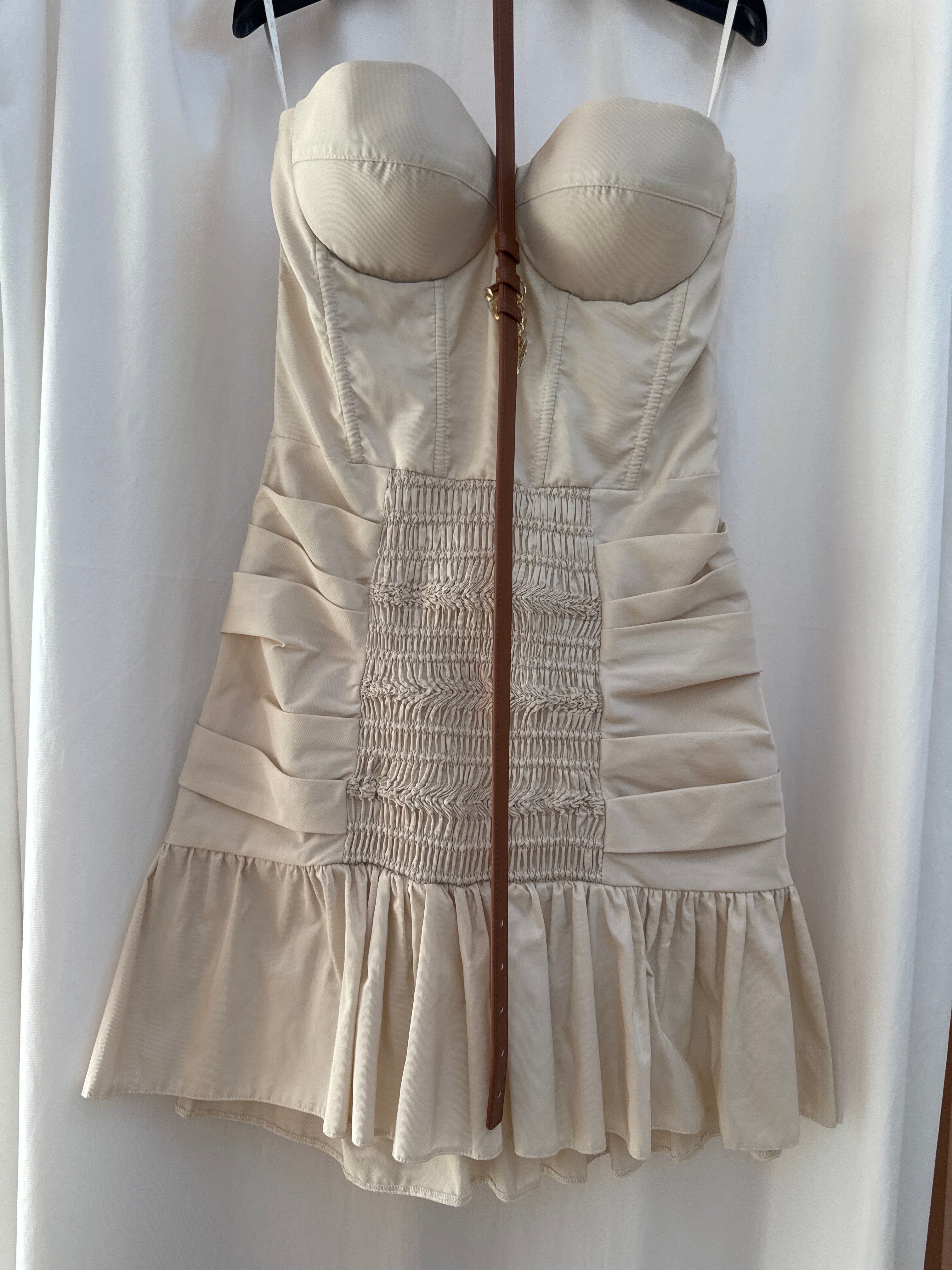 VESTITO C/CINTURA - ELISABETTA FRANCHI