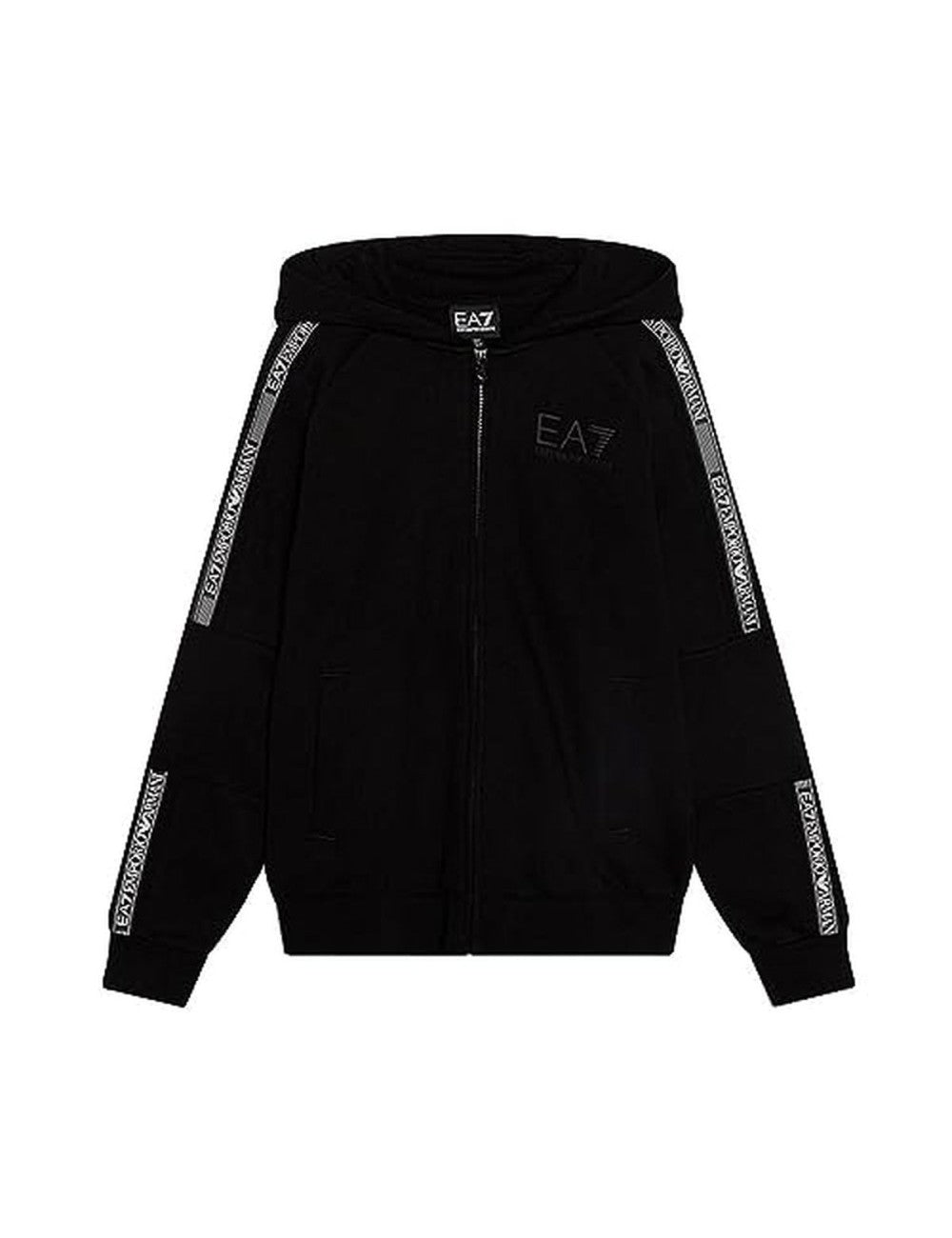 FELPA C/ZIP E CAPP - EA7