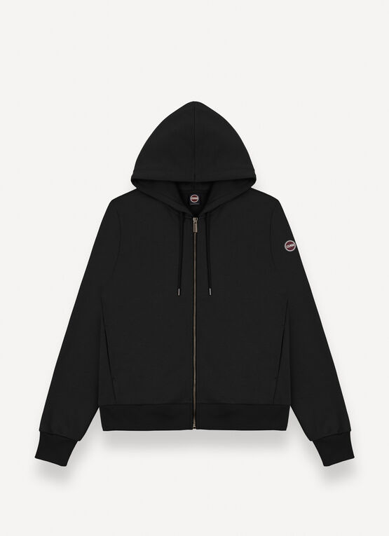 FELPA C/ZIP E CAPPUCCIO - COLMAR