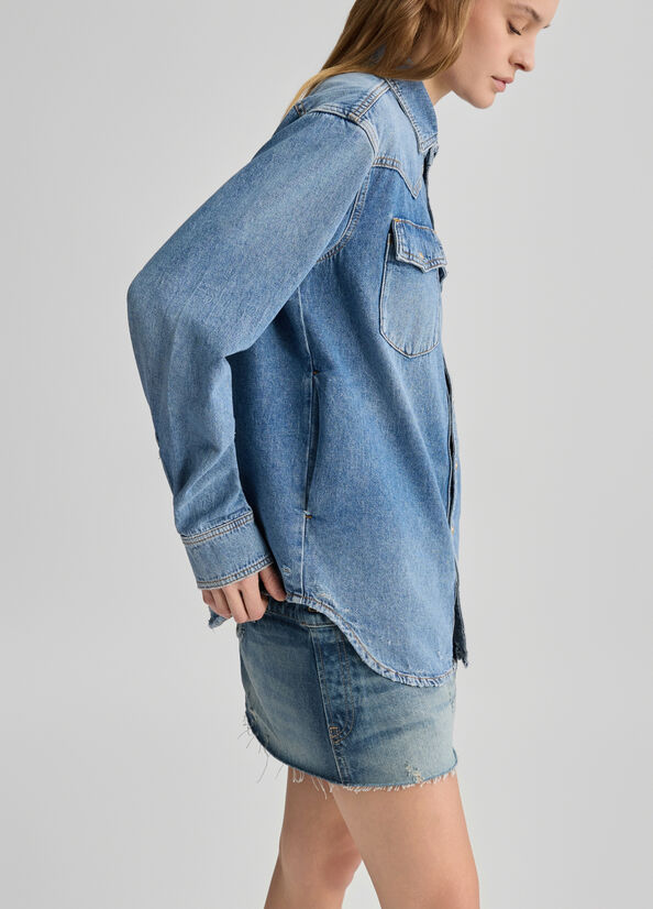 CAMICIA DENIM ML - LIU JO