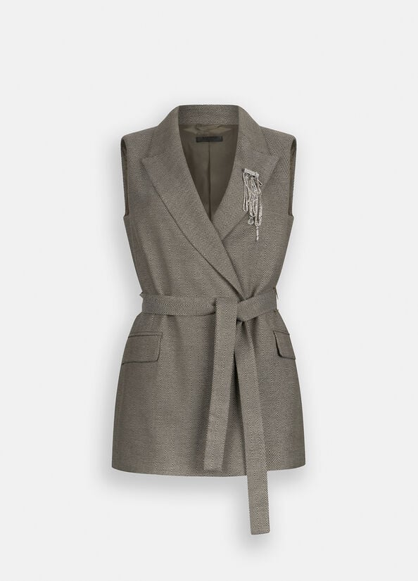 GILET C/ACCESSORIO (comp c/CF5372) - LIU JO