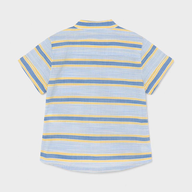 Camicia m/l lino collo corean - MAYORAL