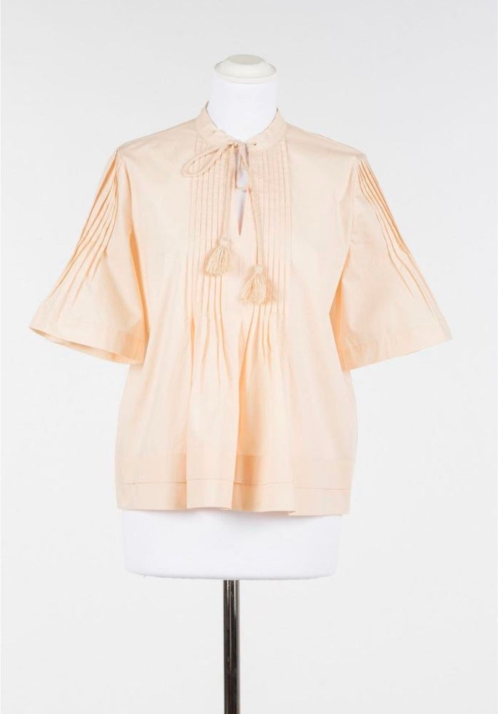 BLUSA M/C C/PIEGHE - TWIN SET