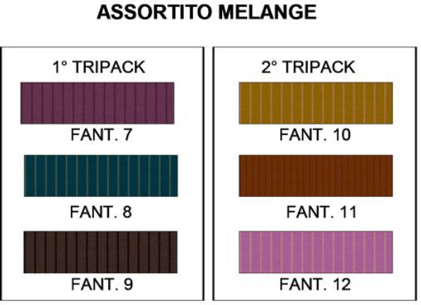 SET 3 CALZE C COSTE - PRISCO