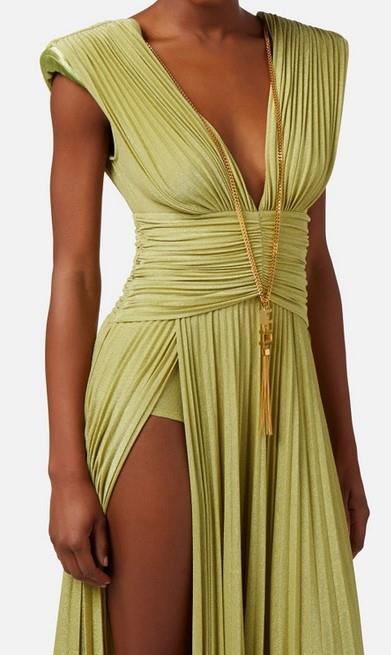 Dress Abiti Lunghi Elisabetta Franchi 2022 Abito Lungo Elisabetta