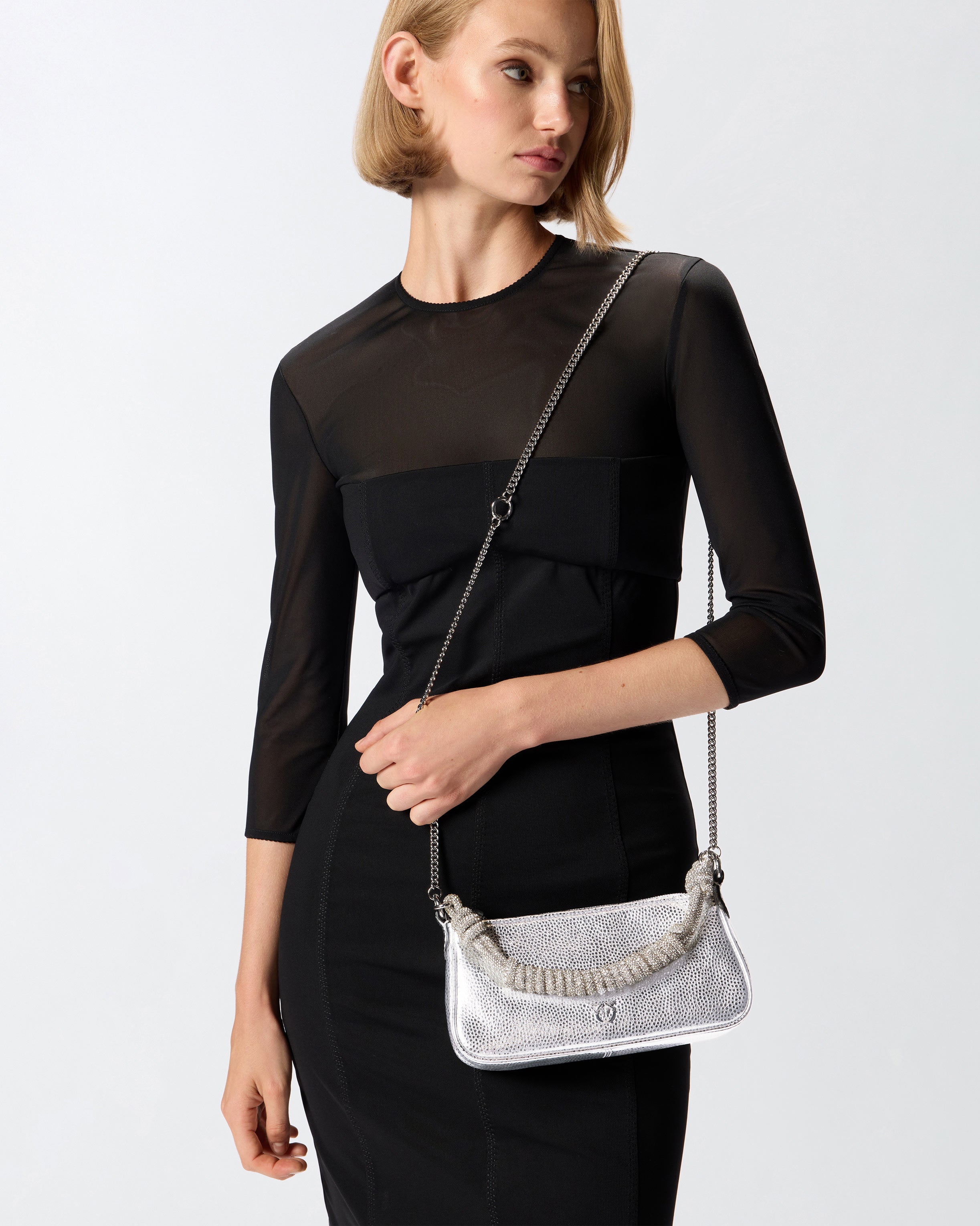 BORSA MINI A2WD HALF MOON - PINKO