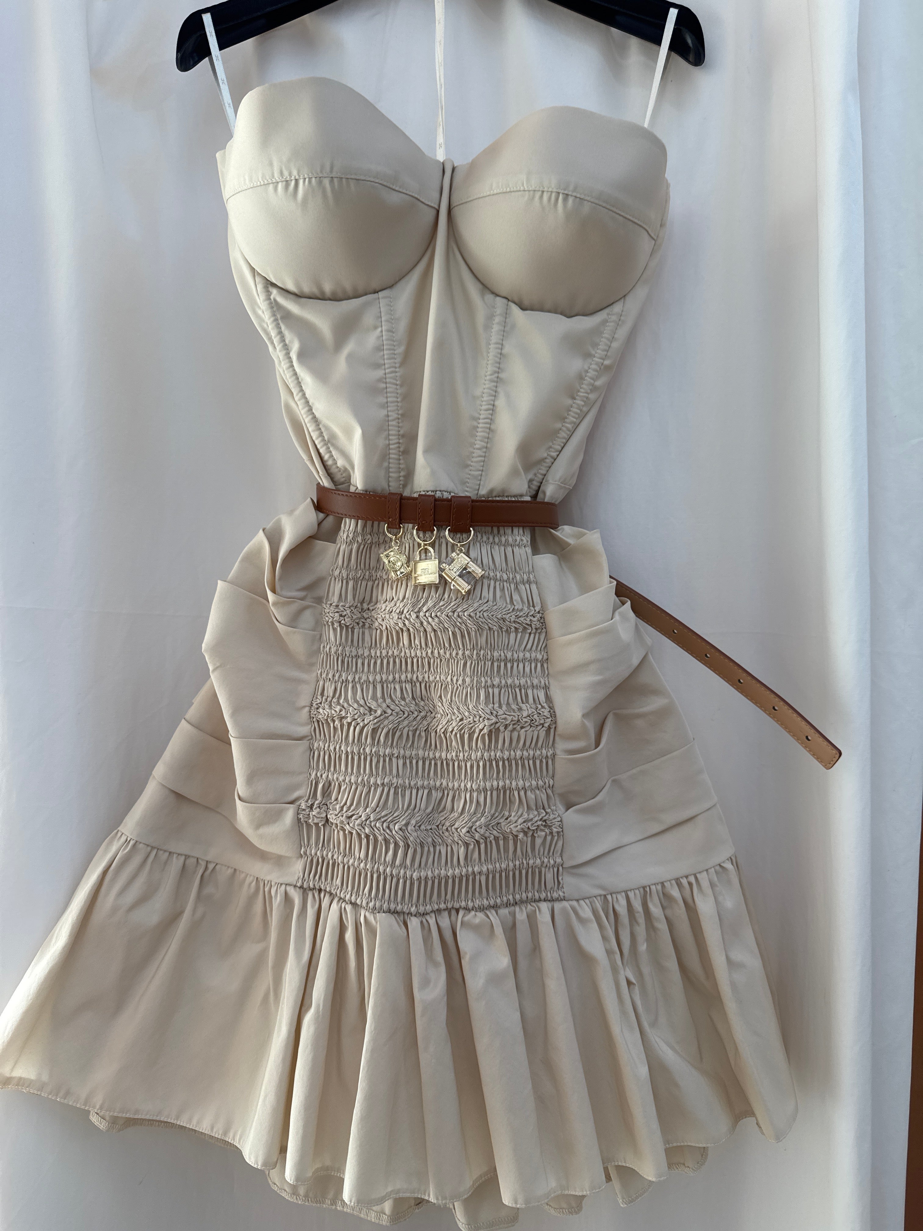 VESTITO C/CINTURA - ELISABETTA FRANCHI