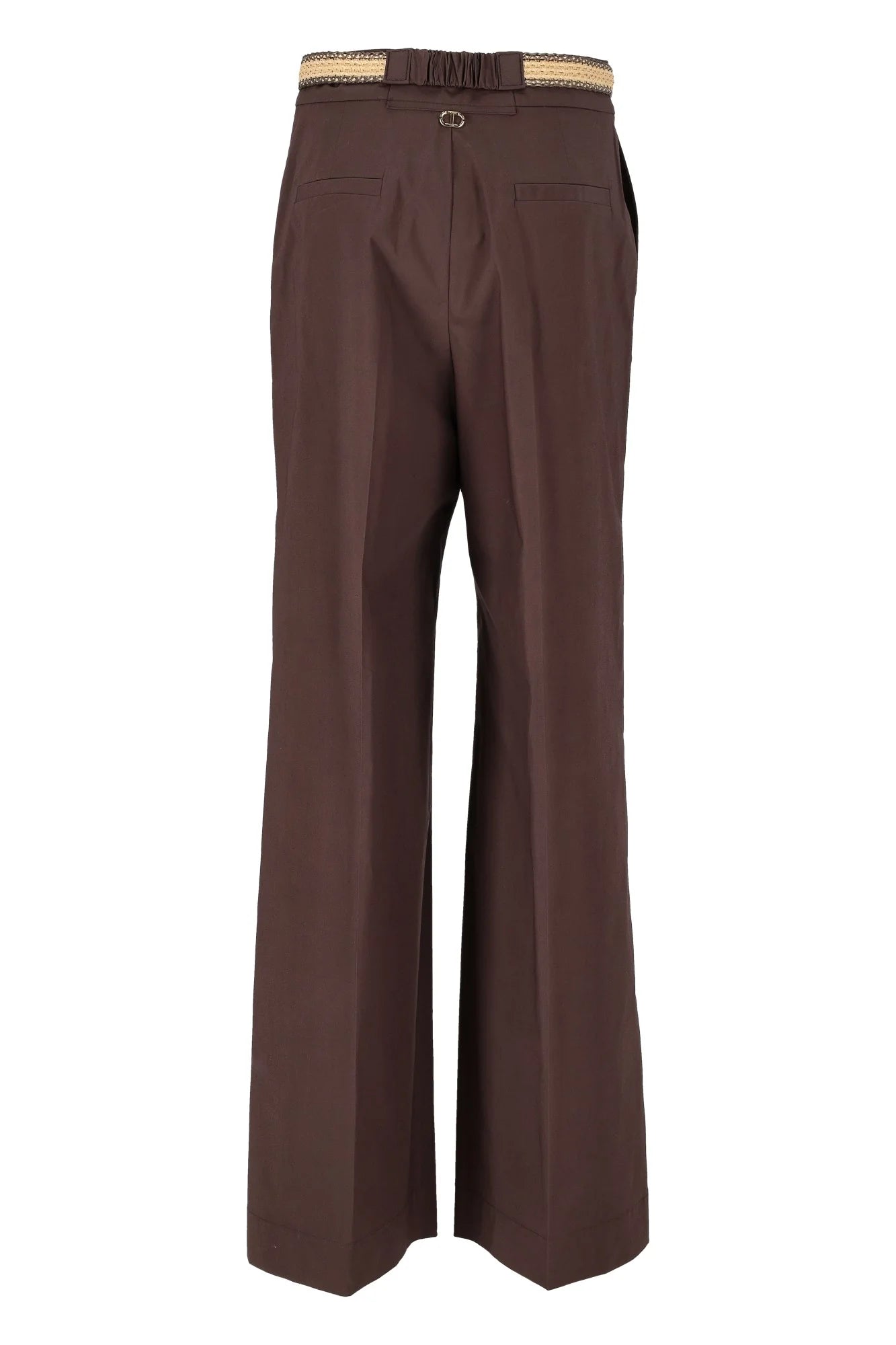 PANTALONE PALAZZO C/CINTURA - TWIN SET