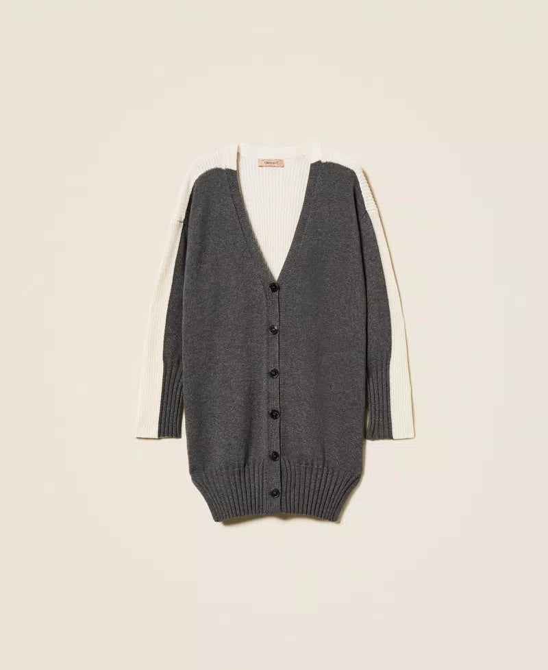CARDIGAN MAXI - TWIN SET