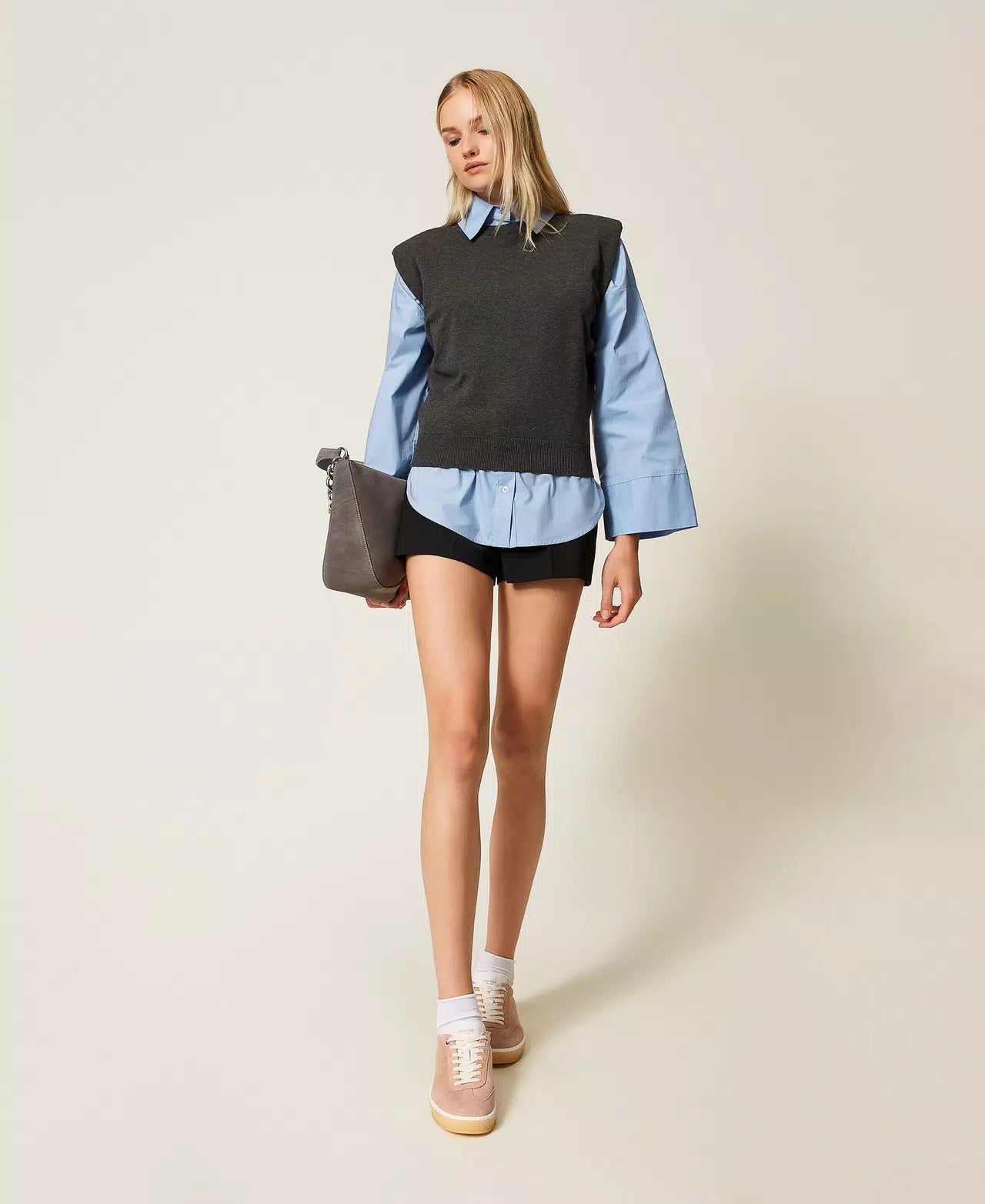 MAGLIA SENZA MANICHE - TWIN SET