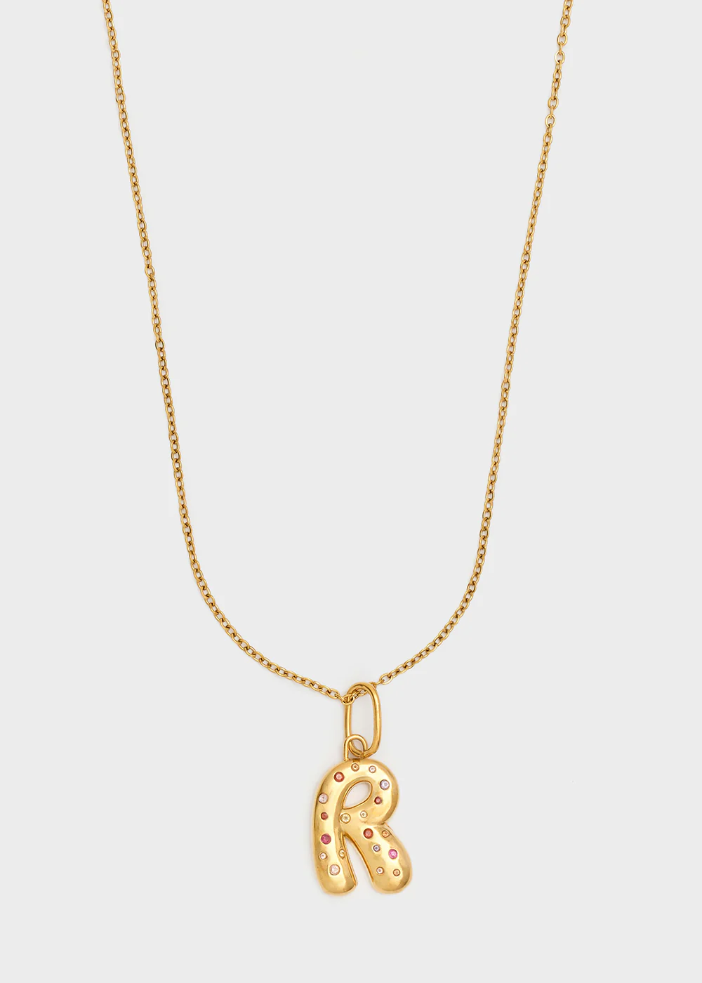 COLLANA CHUNKY LETTERA R - NALì