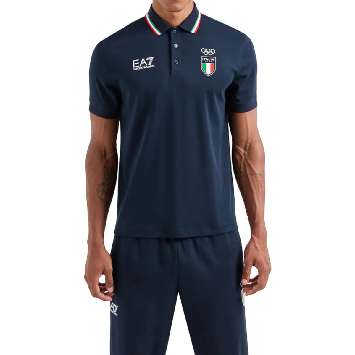 Olimpiadi 2024 Armani Polo Olimpiadi Parigi 2024 Tuta Olimpiadi