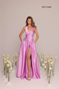 VESTITO C/STOLA - BIANCA BRANDI