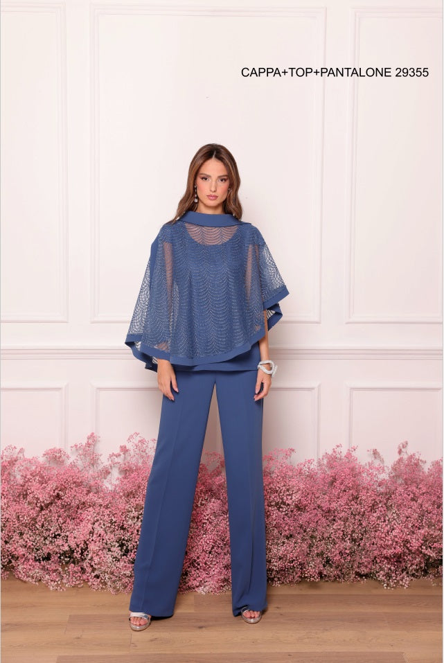CAPPA+TOP+PANT+FIORE - BIANCA BRANDI