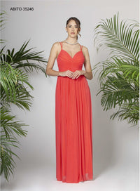VESTITO C/STOLA - FABIANA FERRI