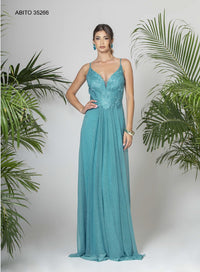 VESTITO C/STOLA - FABIANA FERRI