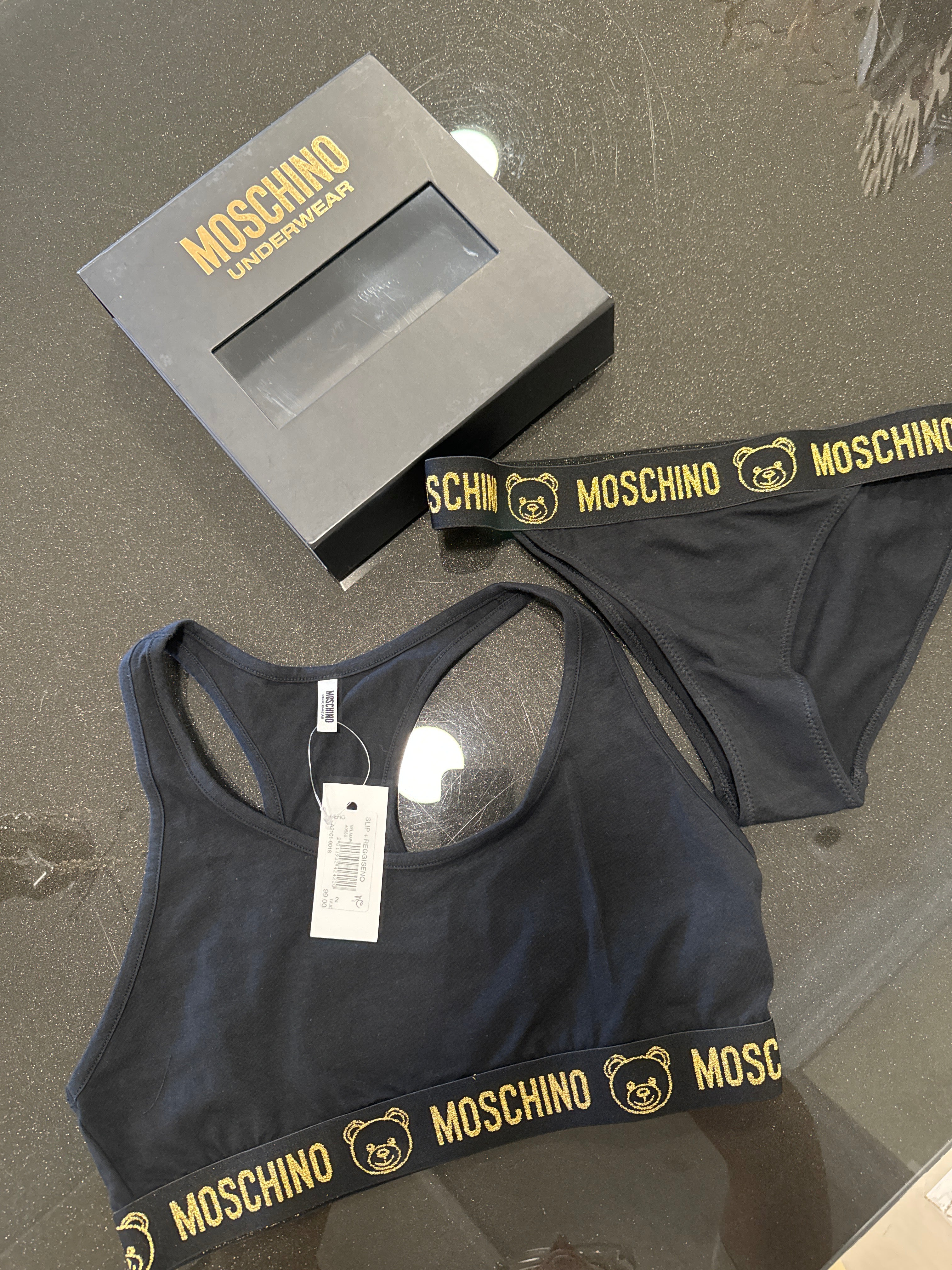 SLIP+REGGISENO - MOSCHINO