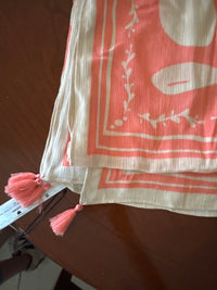 PONCHO STAMPA PALME - TWIN-SET U&B MARE