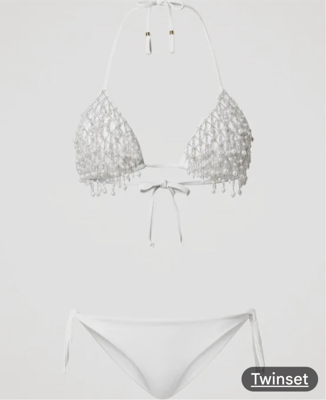 BIKINI (TRIANGOLO TENDINA+TANGA FIOCCHI) - TWIN-SET U&B MARE