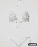 BIKINI (TRIANGOLO TENDINA+TANGA FIOCCHI) - TWIN-SET U&B MARE