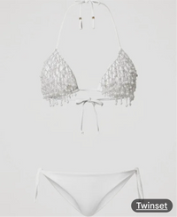 BIKINI (TRIANGOLO TENDINA+TANGA FIOCCHI) - TWIN-SET U&B MARE