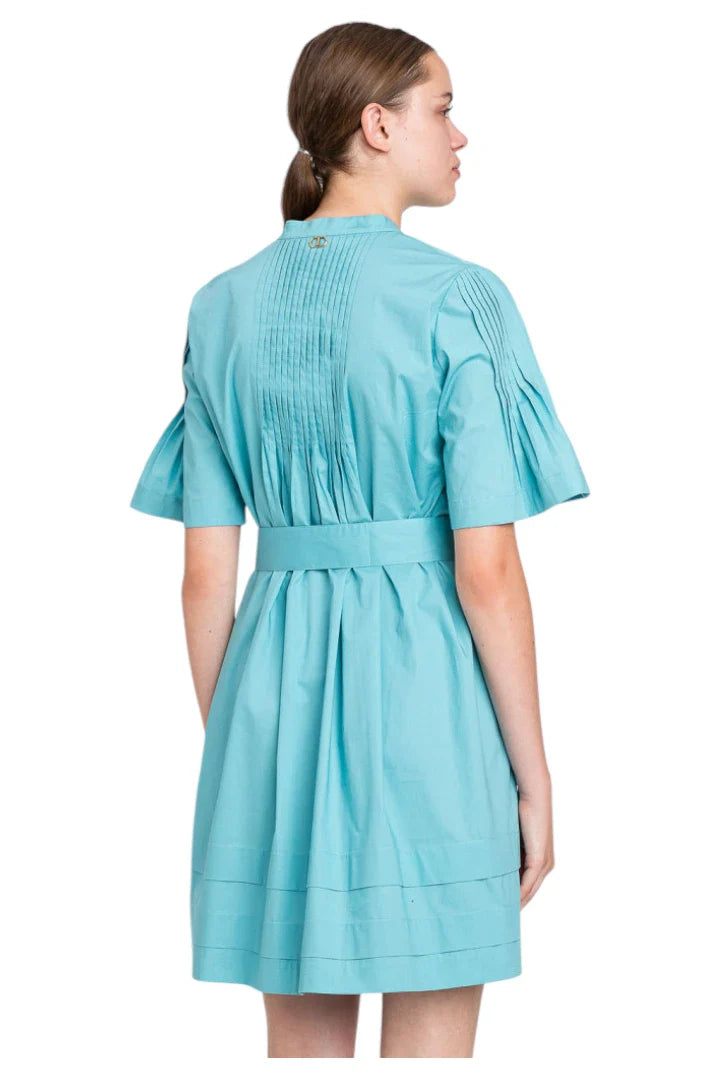 ABITO CORTO C/PIEGHE E CINTURA TWIN SET – Gruppo Collu Abbigliamento