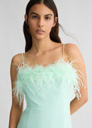 VESTITO C/PIUME - LIU JO