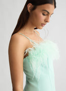 VESTITO C/PIUME - LIU JO