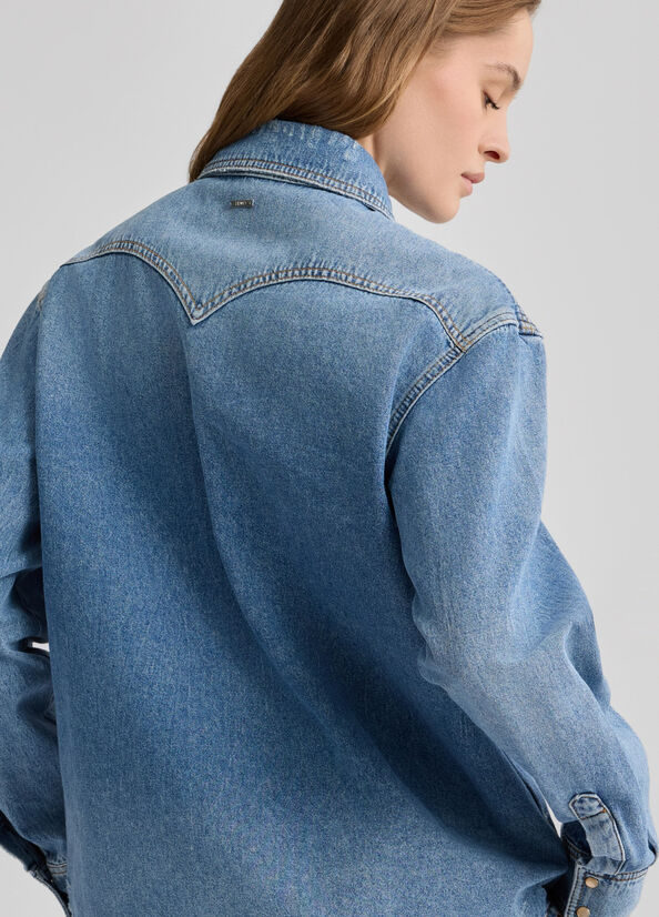 CAMICIA DENIM ML - LIU JO