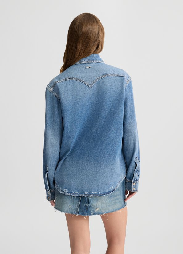 CAMICIA DENIM ML - LIU JO