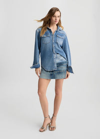 CAMICIA DENIM ML - LIU JO