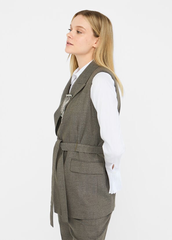 GILET C/ACCESSORIO (comp c/CF5372) - LIU JO