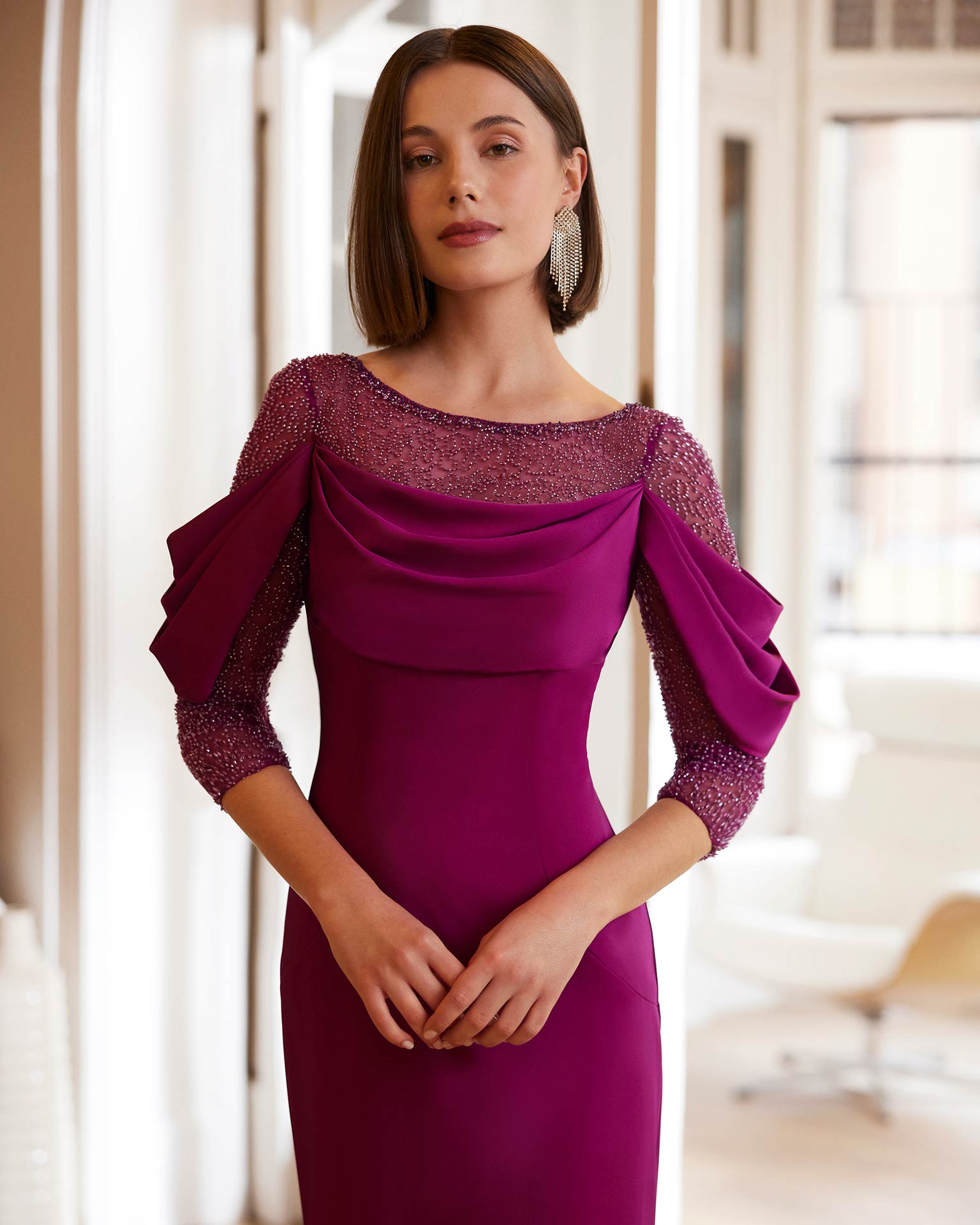 VESTITO L  - MARFIL