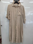 VESTITO CHEMISIER - CAFE NOIR