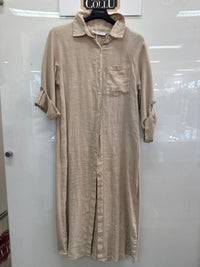 VESTITO CHEMISIER - CAFE NOIR