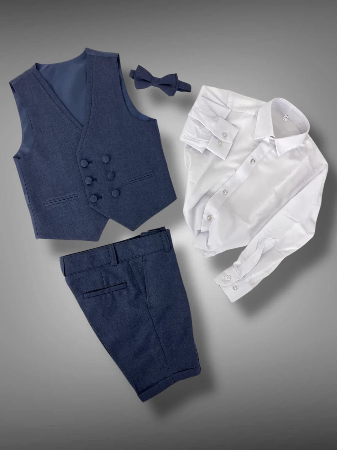 BERMUDA+GILET+CAMICIA - ETIENNE CHIC