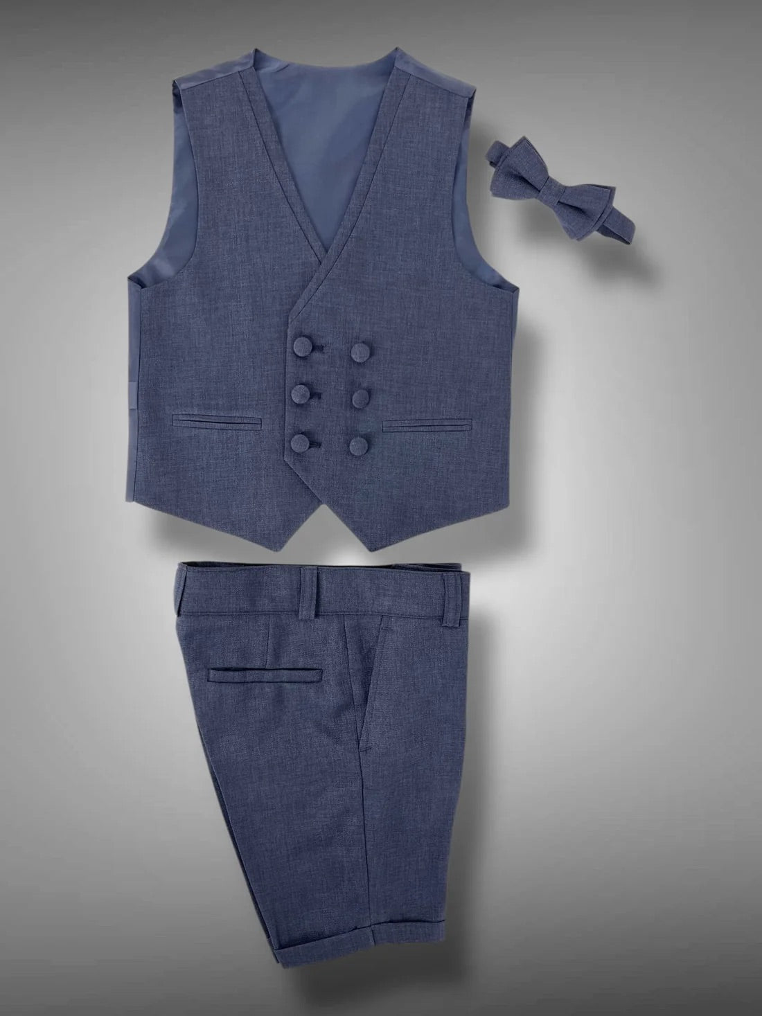 BERMUDA+GILET+CAMICIA - ETIENNE CHIC