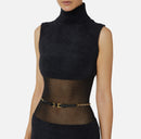 VESTITO IN MAGLIA C/CINTURA - ELISABETTA FRANCHI