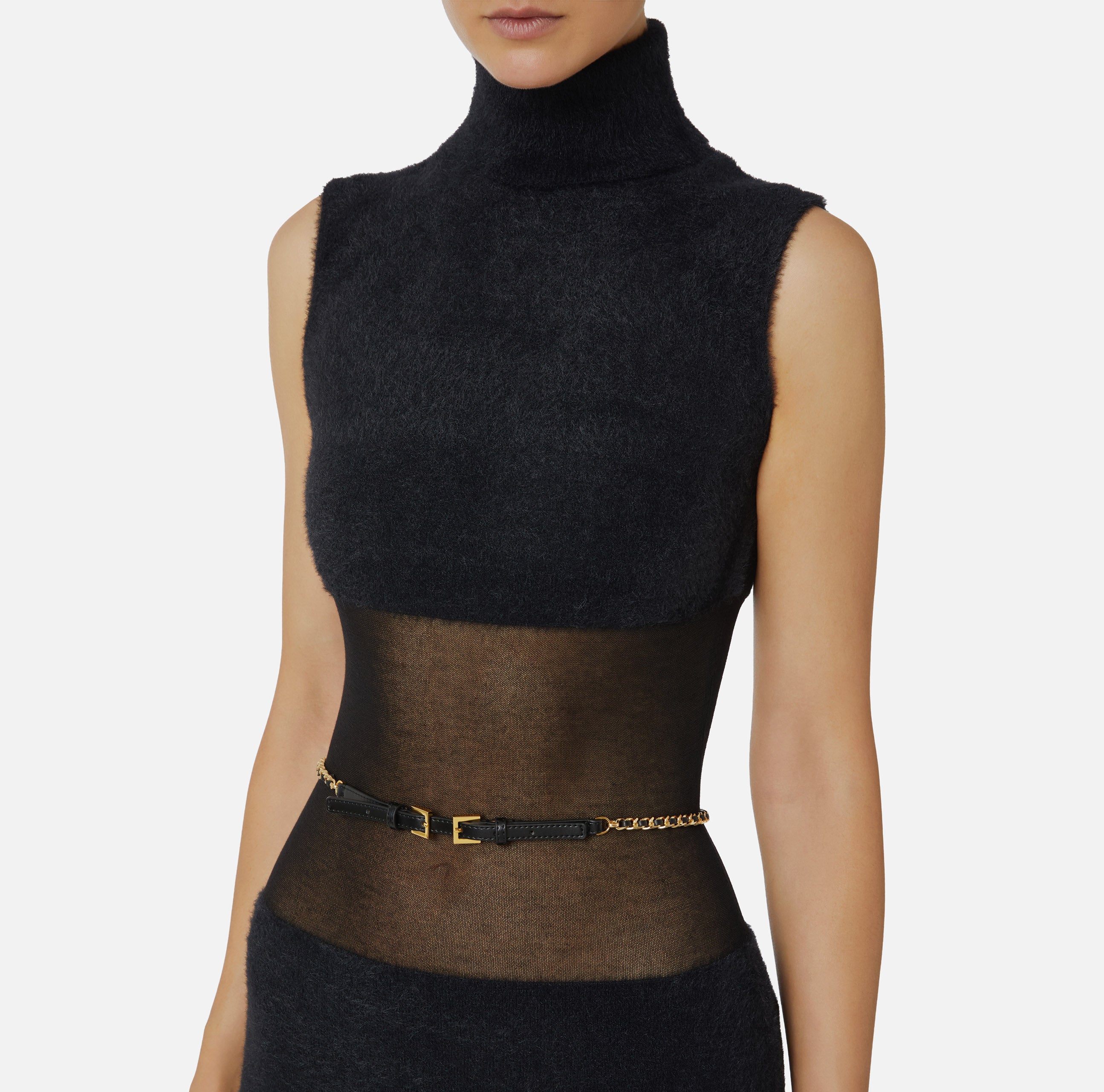 VESTITO IN MAGLIA C/CINTURA - ELISABETTA FRANCHI