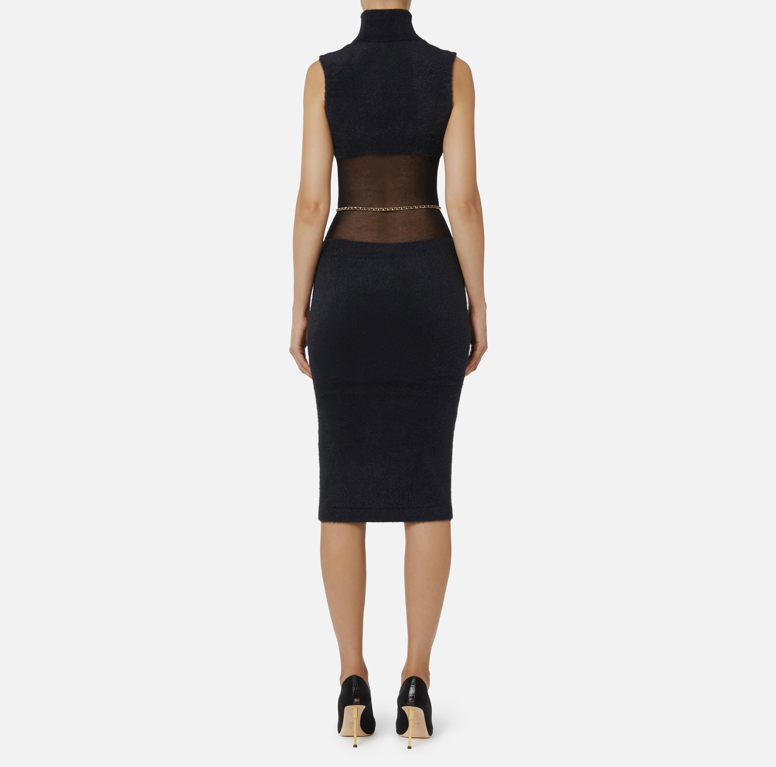 VESTITO IN MAGLIA C/CINTURA - ELISABETTA FRANCHI