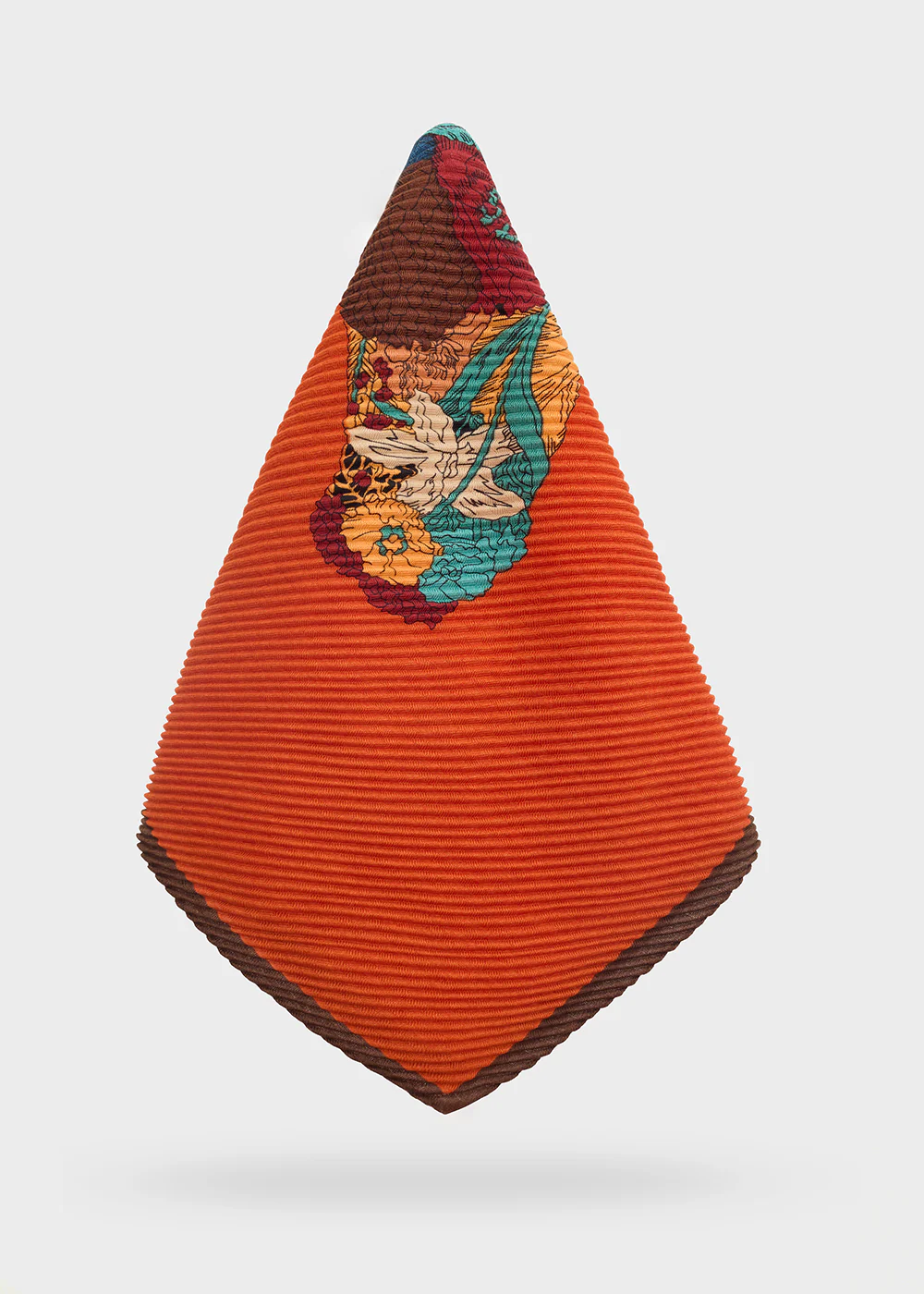 FOULARD FIORI PLISSE - NALì