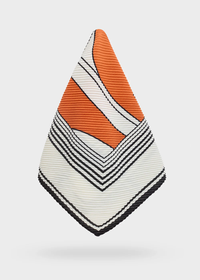 FOULARD GEOMETRIC PLISSE - NALì