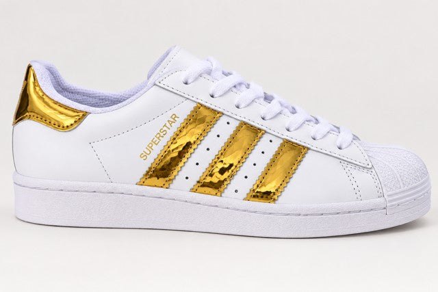 SCARPE SUPERSTAR STRISCE LATI 502 UN Generico 