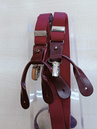 bretelle 2,5 BRT 2,5 C/BAFFI+CLIPS MARRONE Clerici 